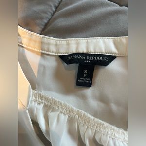 Banana Republic Small Cream Blouse